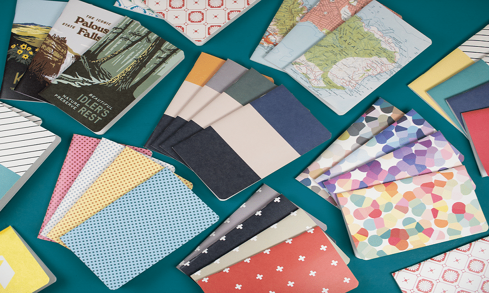 planners and notebooks