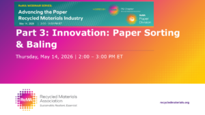 Innovation: Paper Sorting & Baling