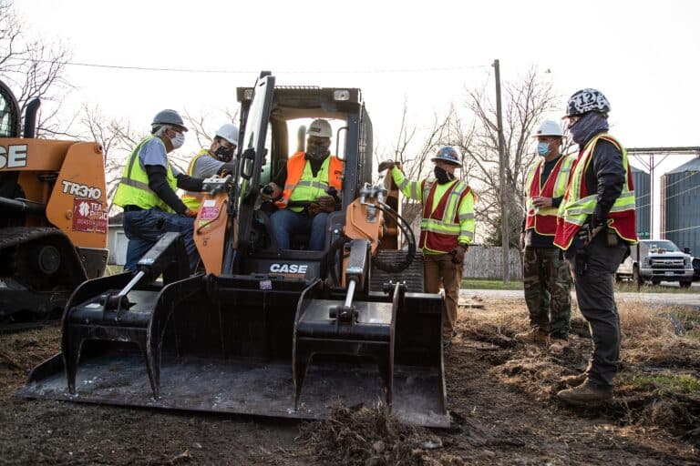 CASE Construction Pitches in With Hurricane Recovery