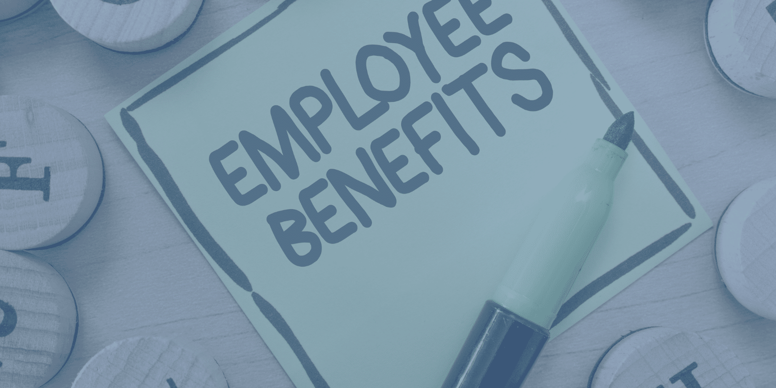 Note saying employee benefits