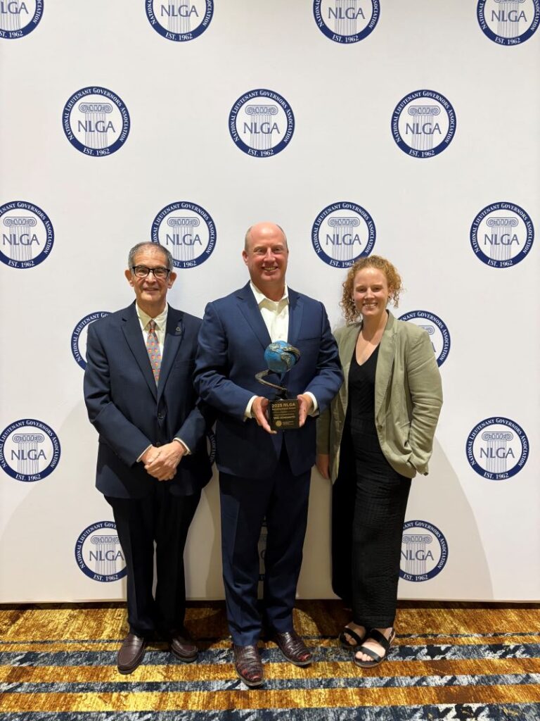 Chip Kolpin, Lt Governor WIll Ainsworth, Kristen Hildreth