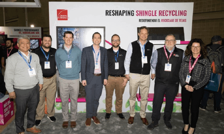 Owens Corning Announces Industry-First Shingle Recycling Milestone